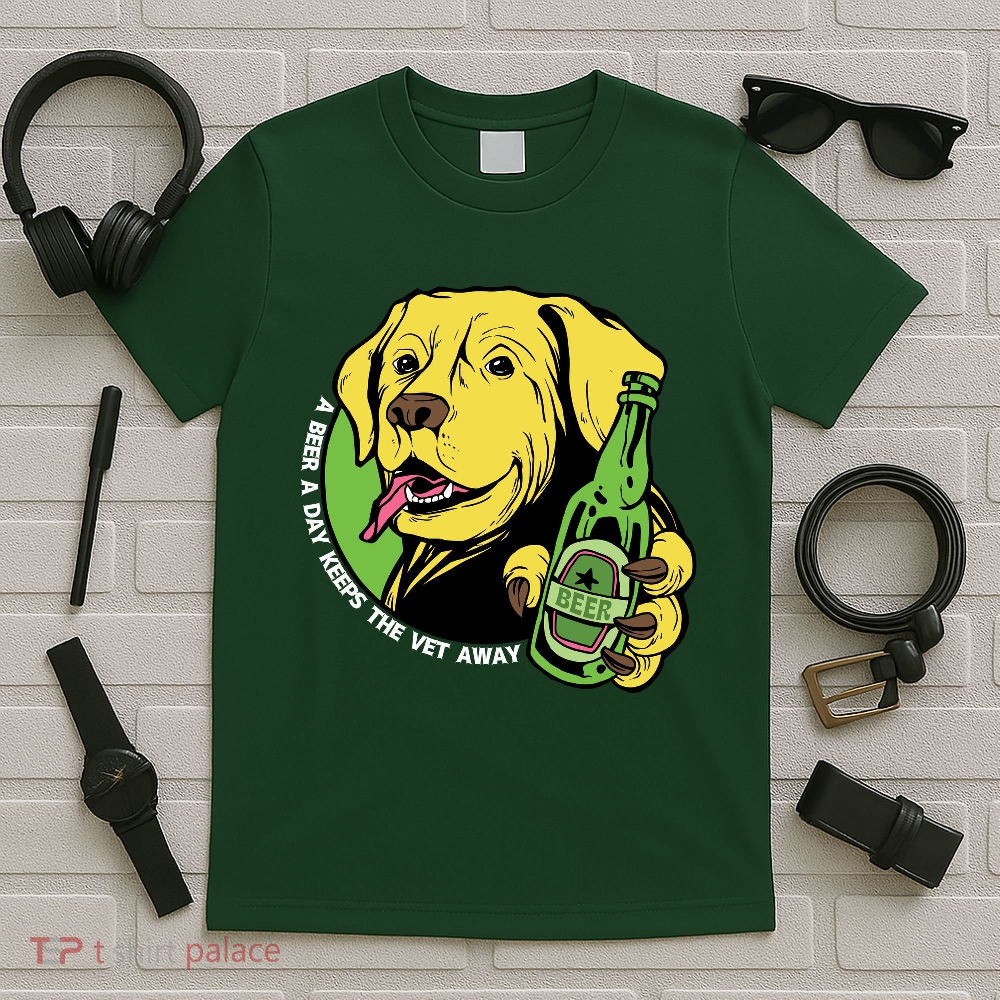 A Beer A Day Keeps The Vet Away Dog T-Shirt
