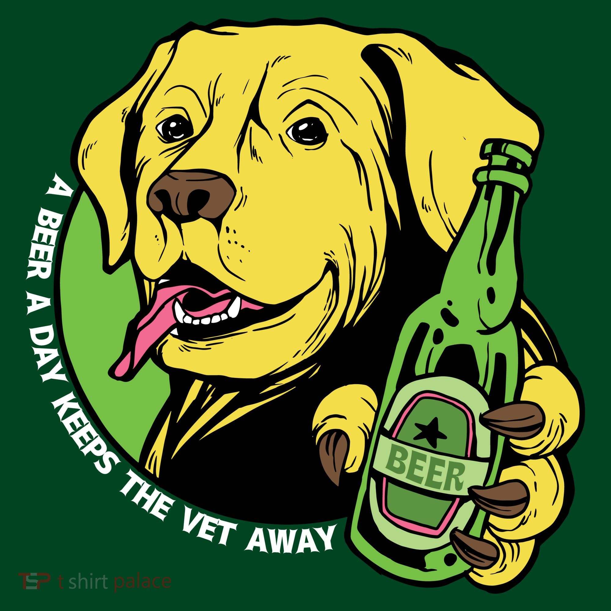 A Beer A Day Keeps The Vet Away Dog Visor