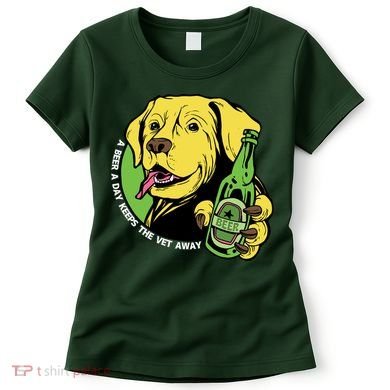 A Beer A Day Keeps The Vet Away Dog Women's T-Shirt
