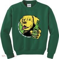 A Beer A Day Keeps The Vet Away Dog Kids Sweatshirt thumb 0