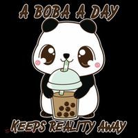 A Boba A Day Keeps The Reality Away Cute Panda Coffee Mug thumb 5