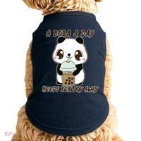 A Boba A Day Keeps The Reality Away Cute Panda Doggie Tank thumb 0