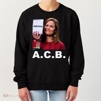A.C.B. Justice Notepad Amy Barrett Women's Sweatshirt thumb 0