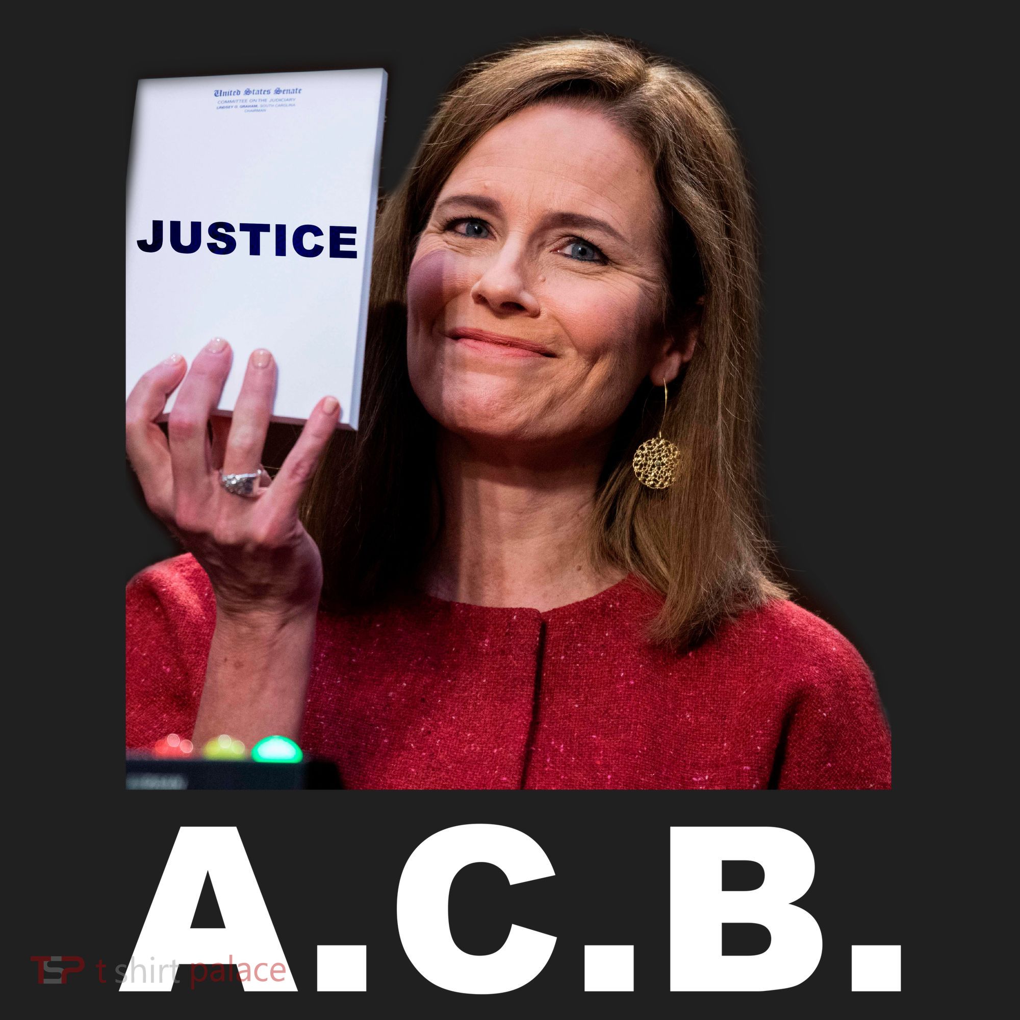 A.C.B. Justice Notepad Amy Barrett Women's Sweatshirt