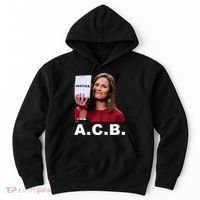 A.C.B. Justice Notepad Amy Barrett Hoodie thumb 0