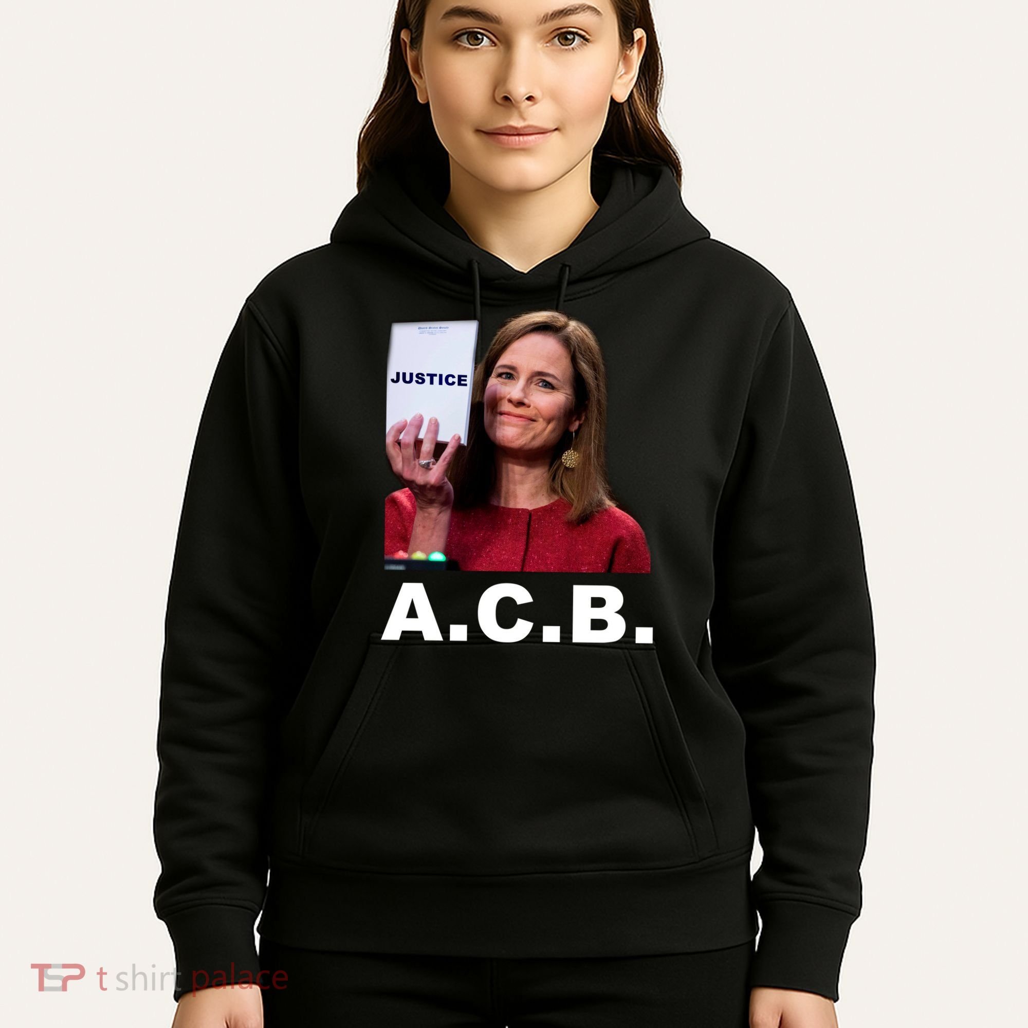 A.C.B. Justice Notepad Amy Barrett Hoodie