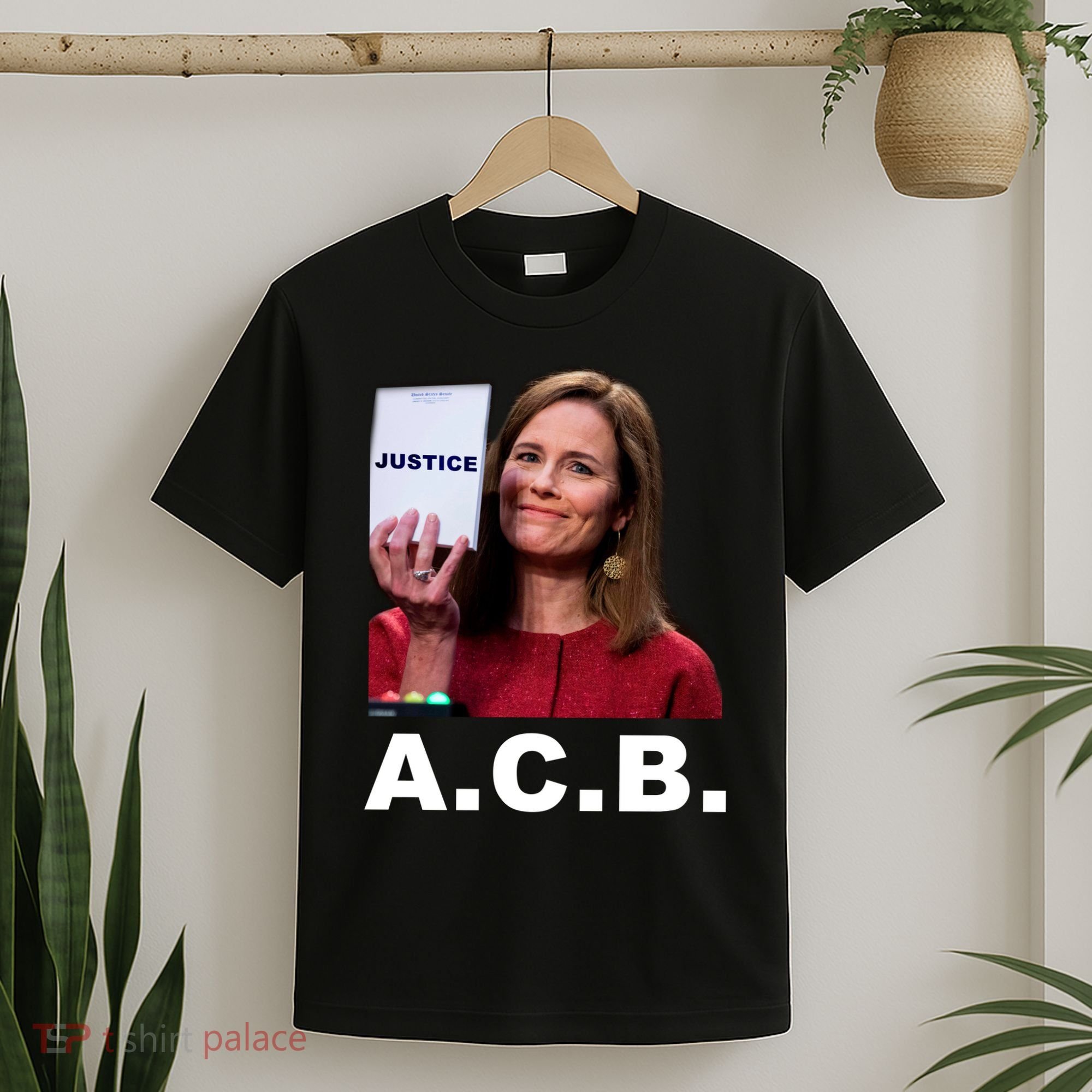 A.C.B. Justice Notepad Amy Barrett T-Shirt