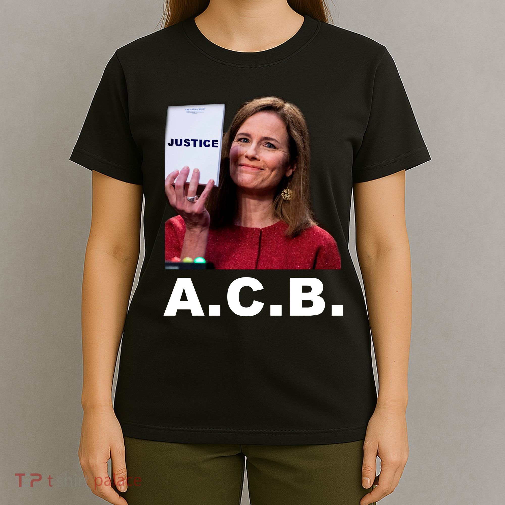 A.C.B. Justice Notepad Amy Barrett T-Shirt