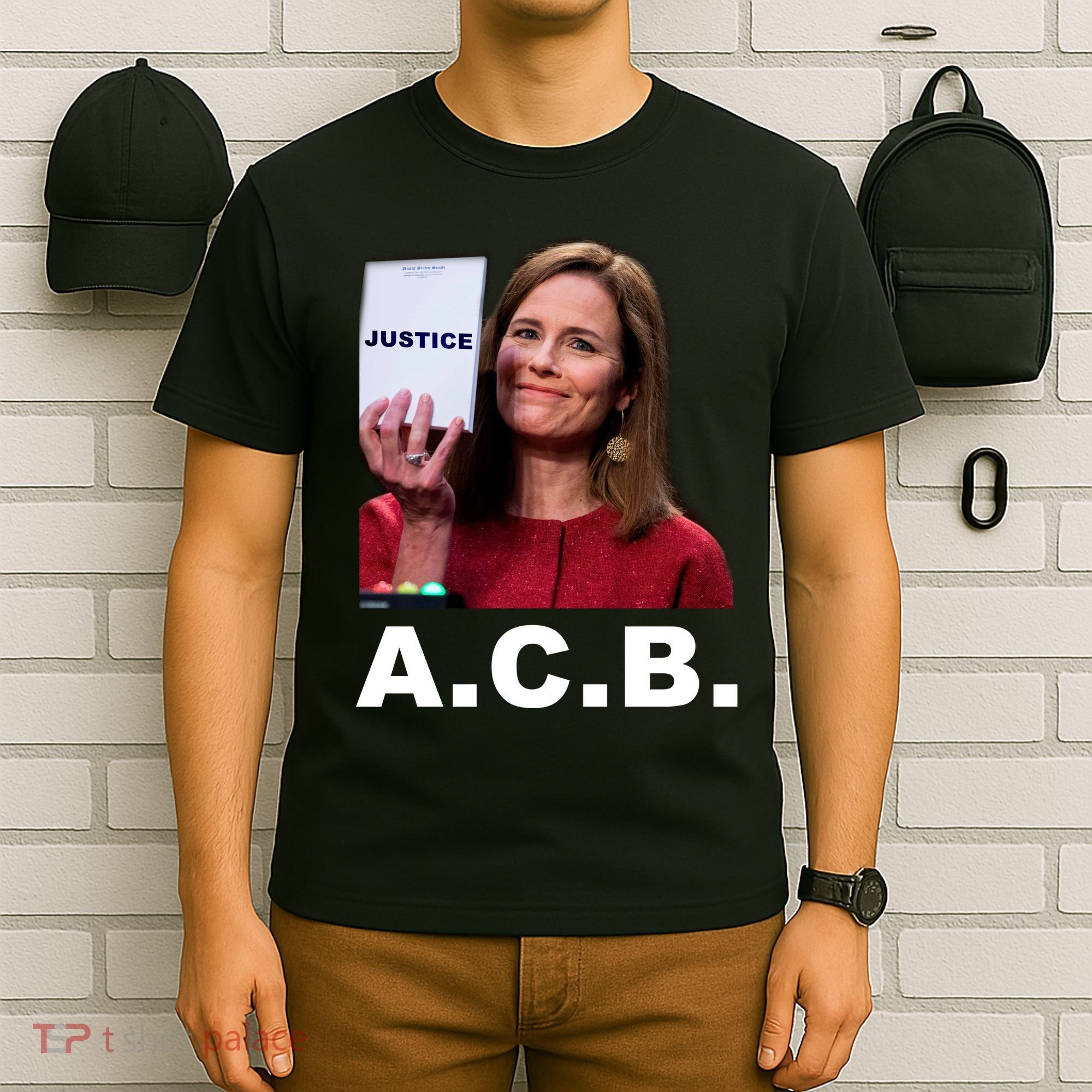 A.C.B. Justice Notepad Amy Barrett T-Shirt