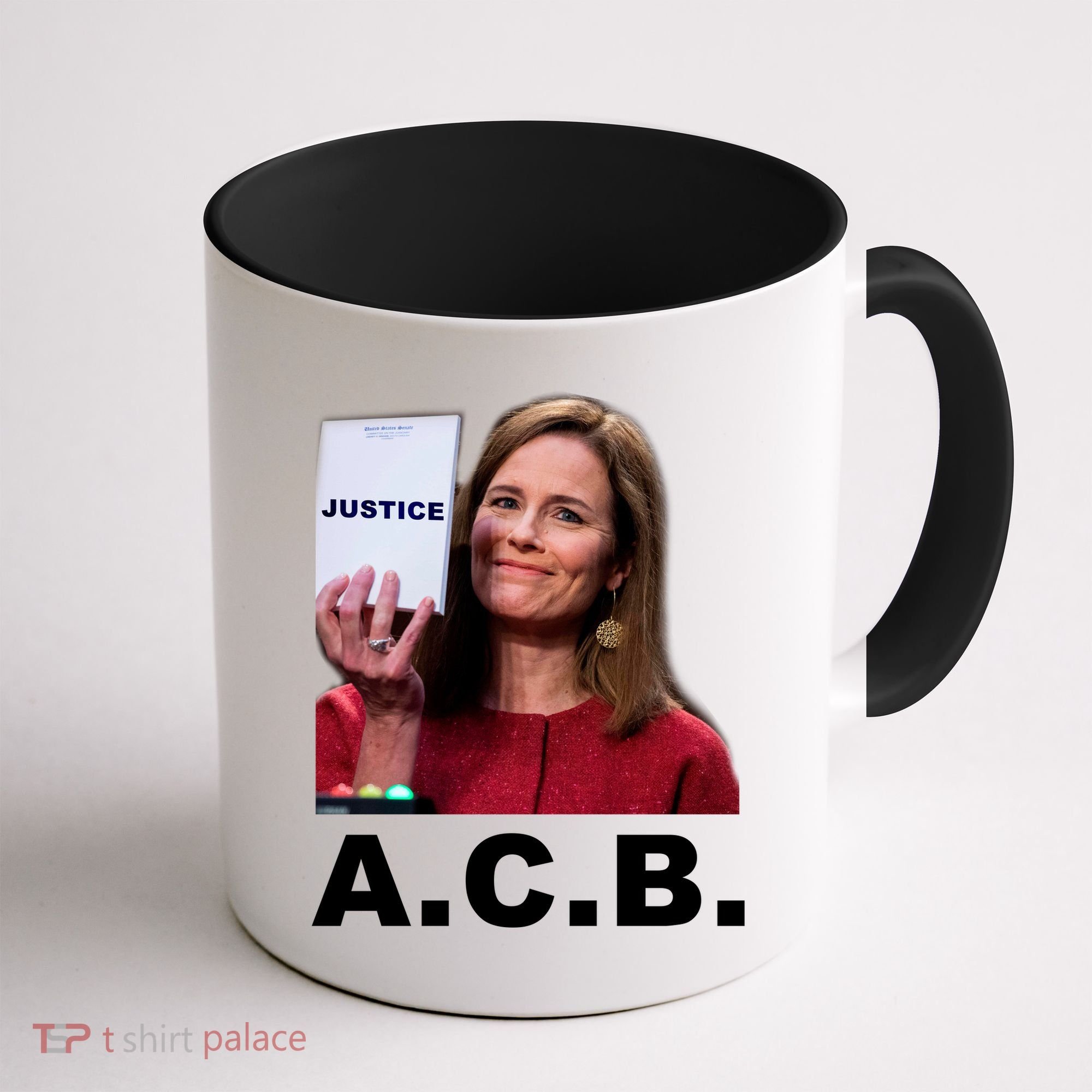 A.C.B. Justice Notepad Amy Barrett Coffee Mug