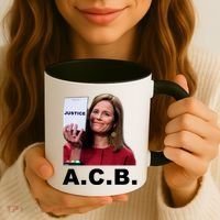 A.C.B. Justice Notepad Amy Barrett Coffee Mug thumb 3