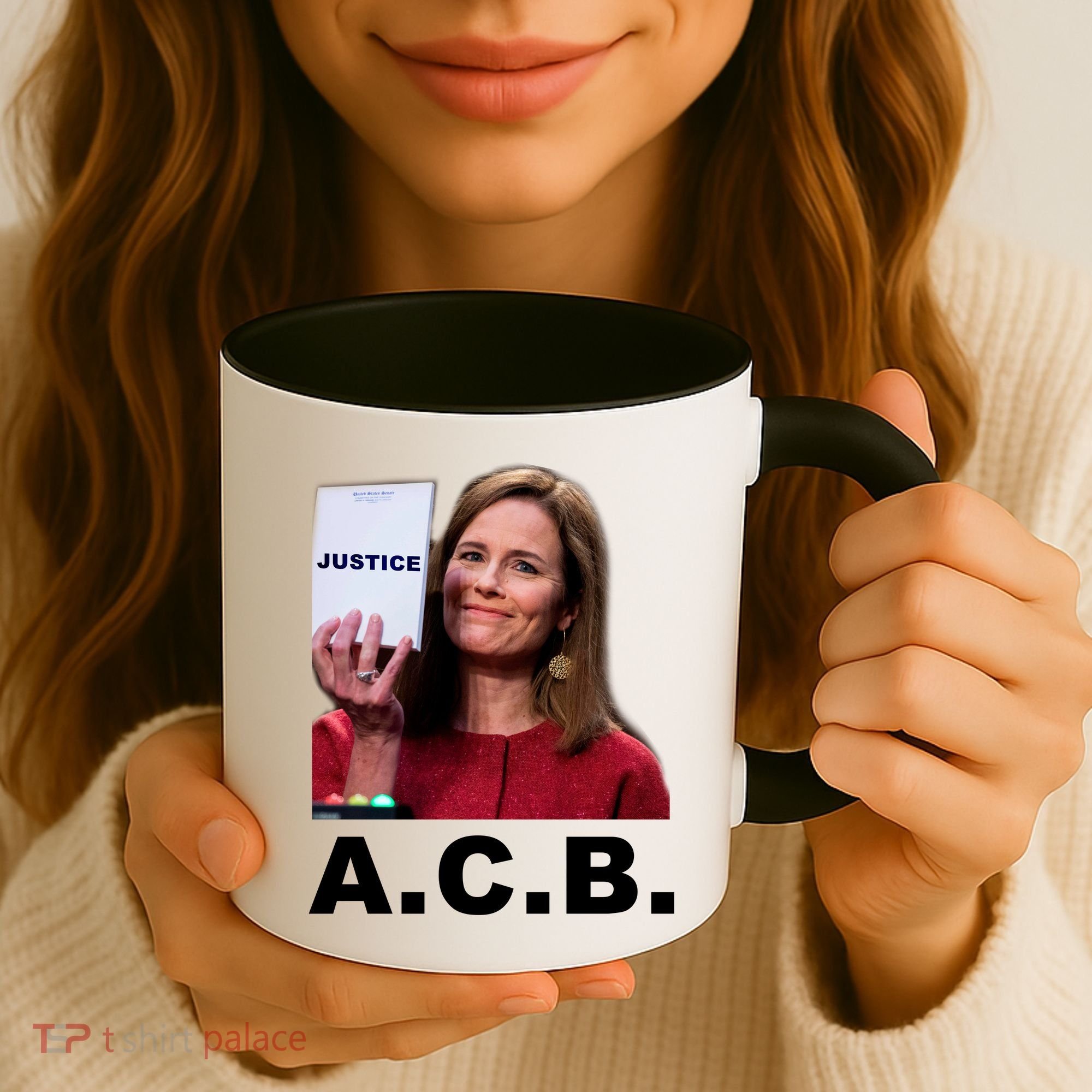 A.C.B. Justice Notepad Amy Barrett Coffee Mug