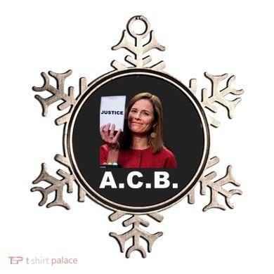 A.C.B. Justice Notepad Amy Barrett Ornament