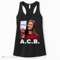 A.C.B. Justice Notepad Amy Barrett Women's Tank Top thumb 0