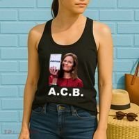 A.C.B. Justice Notepad Amy Barrett Women's Tank Top thumb 2