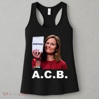 A.C.B. Justice Notepad Amy Barrett Women's Tank Top thumb 3