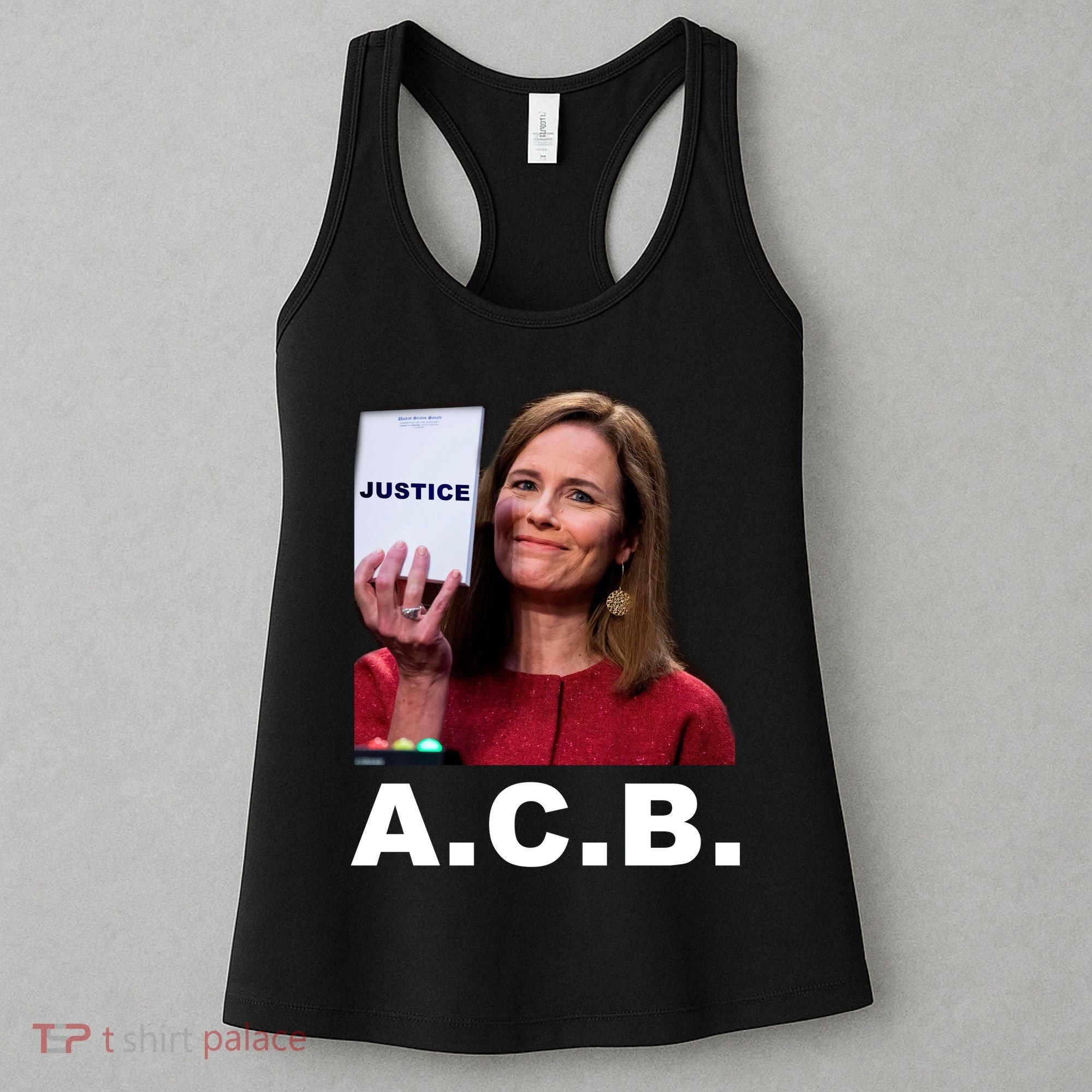 A.C.B. Justice Notepad Amy Barrett Women's Tank Top