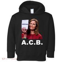 A.C.B. Justice Notepad Amy Barrett Toddler Hoodie thumb 0