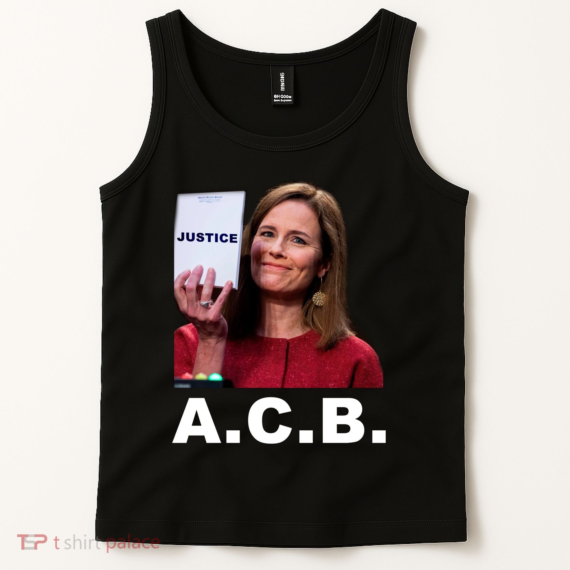 A.C.B. Justice Notepad Amy Barrett Tank Top