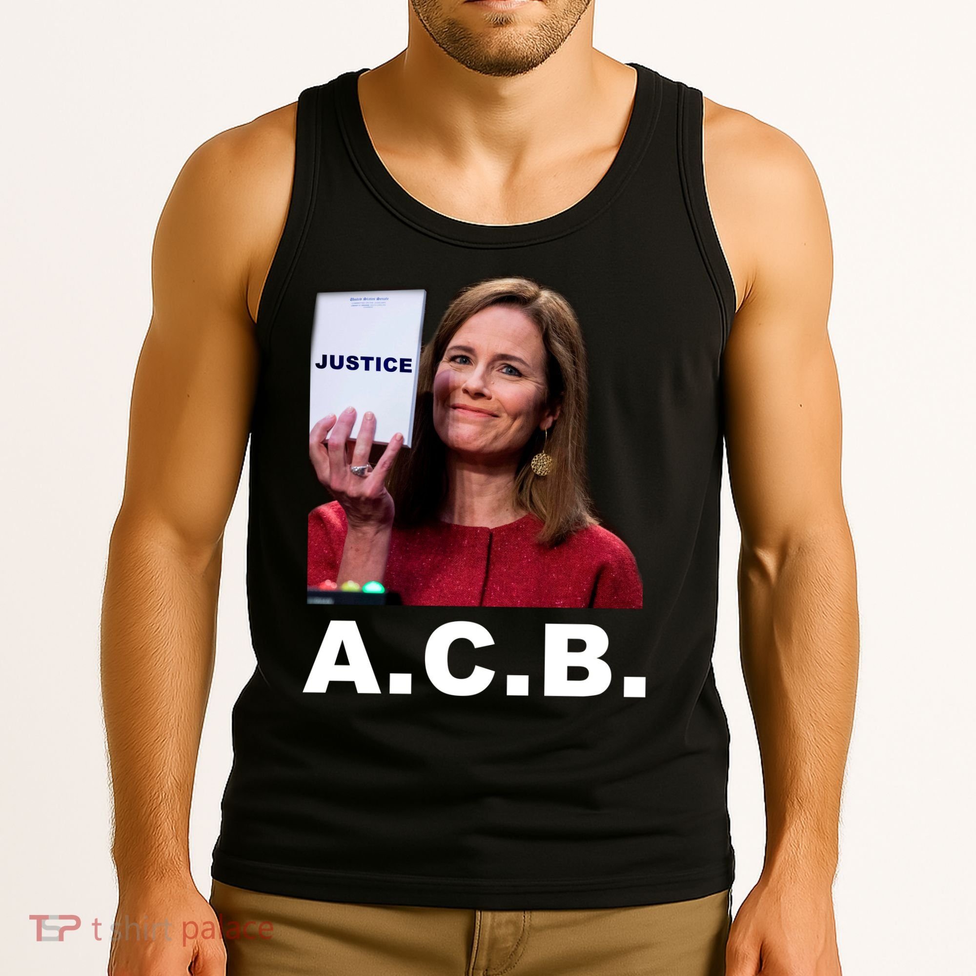 A.C.B. Justice Notepad Amy Barrett Tank Top