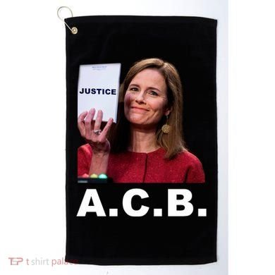 A.C.B. Justice Notepad Amy Barrett Golf Towel