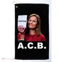 A.C.B. Justice Notepad Amy Barrett Golf Towel thumb 0