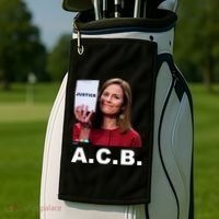 A.C.B. Justice Notepad Amy Barrett Golf Towel thumb 2