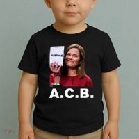 A.C.B. Justice Notepad Amy Barrett Toddler T-Shirt thumb 2