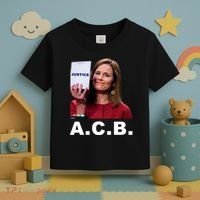 A.C.B. Justice Notepad Amy Barrett Toddler T-Shirt thumb 3