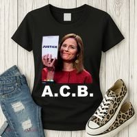 A.C.B. Justice Notepad Amy Barrett Women's T-Shirt thumb 3