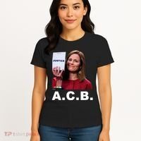 A.C.B. Justice Notepad Amy Barrett Women's T-Shirt thumb 4