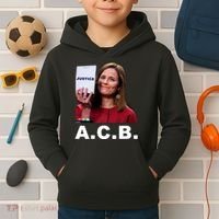 A.C.B. Justice Notepad Amy Barrett Kids Hoodie thumb 2