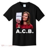 A.C.B. Justice Notepad Amy Barrett Kids T-Shirt thumb 0