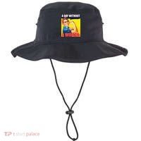A Day Without A Woman Rosie Riveter WWII Poster Bucket Hat thumb 0