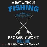 A Day Without Fishing Funny Women's Sweatshirt thumb 2