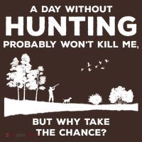 A Day Without Hunting Probably Won't Kill Me Beanie thumb 2