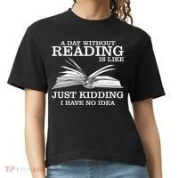 A Day Without Reading Comfort Colors Boxy T-Shirt thumb 0