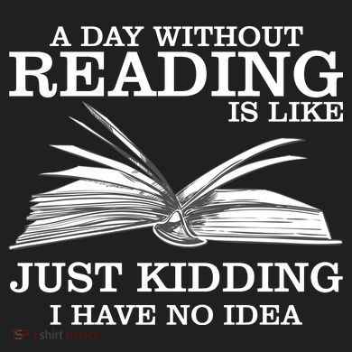 A Day Without Reading Comfort Colors Boxy T-Shirt
