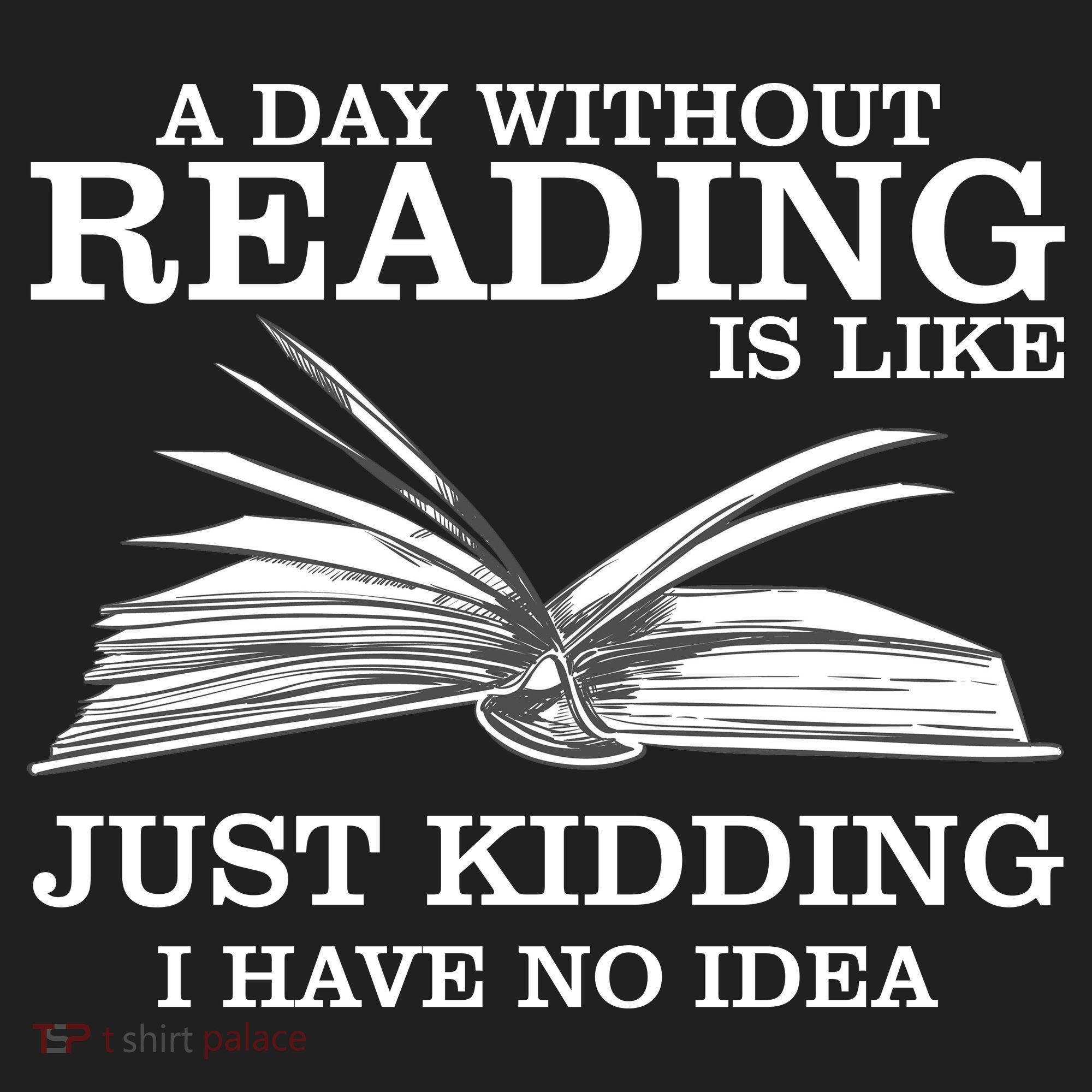 A Day Without Reading Comfort Colors Boxy T-Shirt