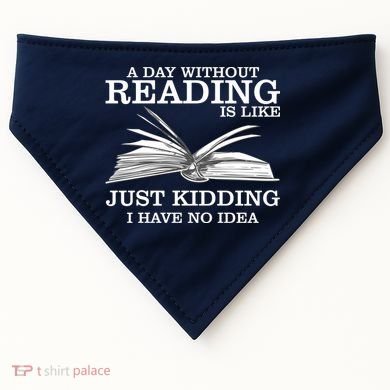 A Day Without Reading USA-Made Doggie Bandana