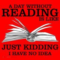A Day Without Reading Santa Hat thumb 1