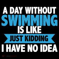 A Day Without Swimming  Button thumb 1