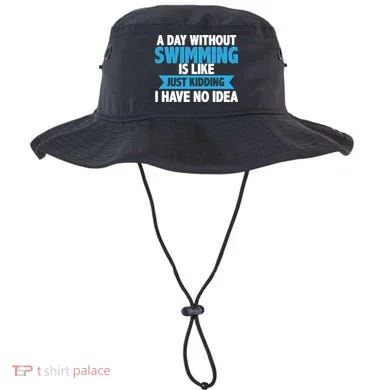 A Day Without Swimming  Bucket Hat