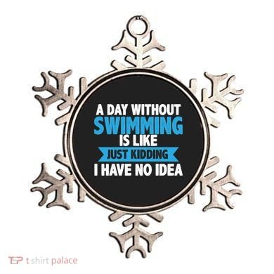 A Day Without Swimming  Ornament