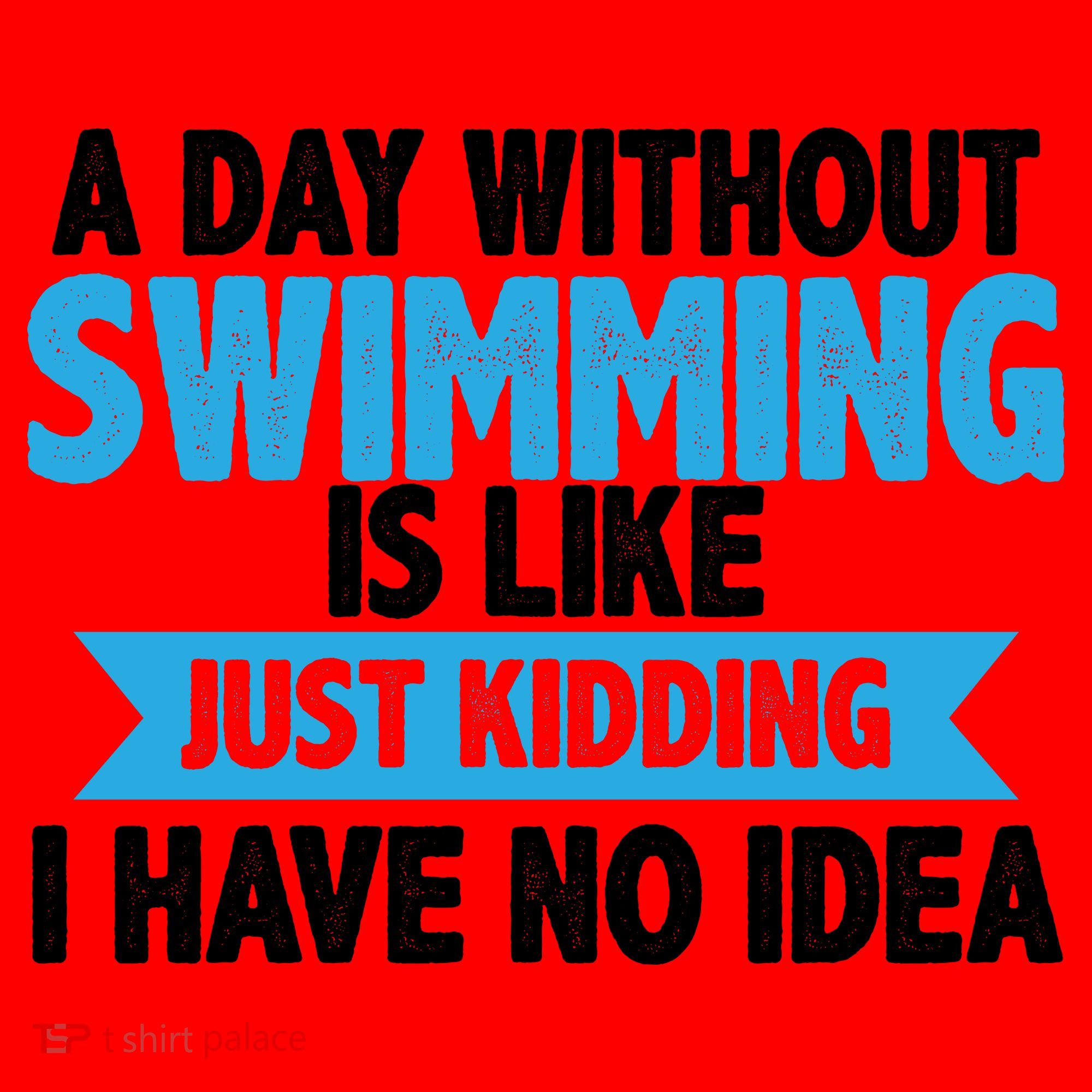 A Day Without Swimming  Santa Hat