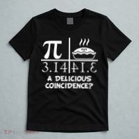 A Delicious Coincidence? Pi Day 3.14 Math Geek T-Shirt thumb 5