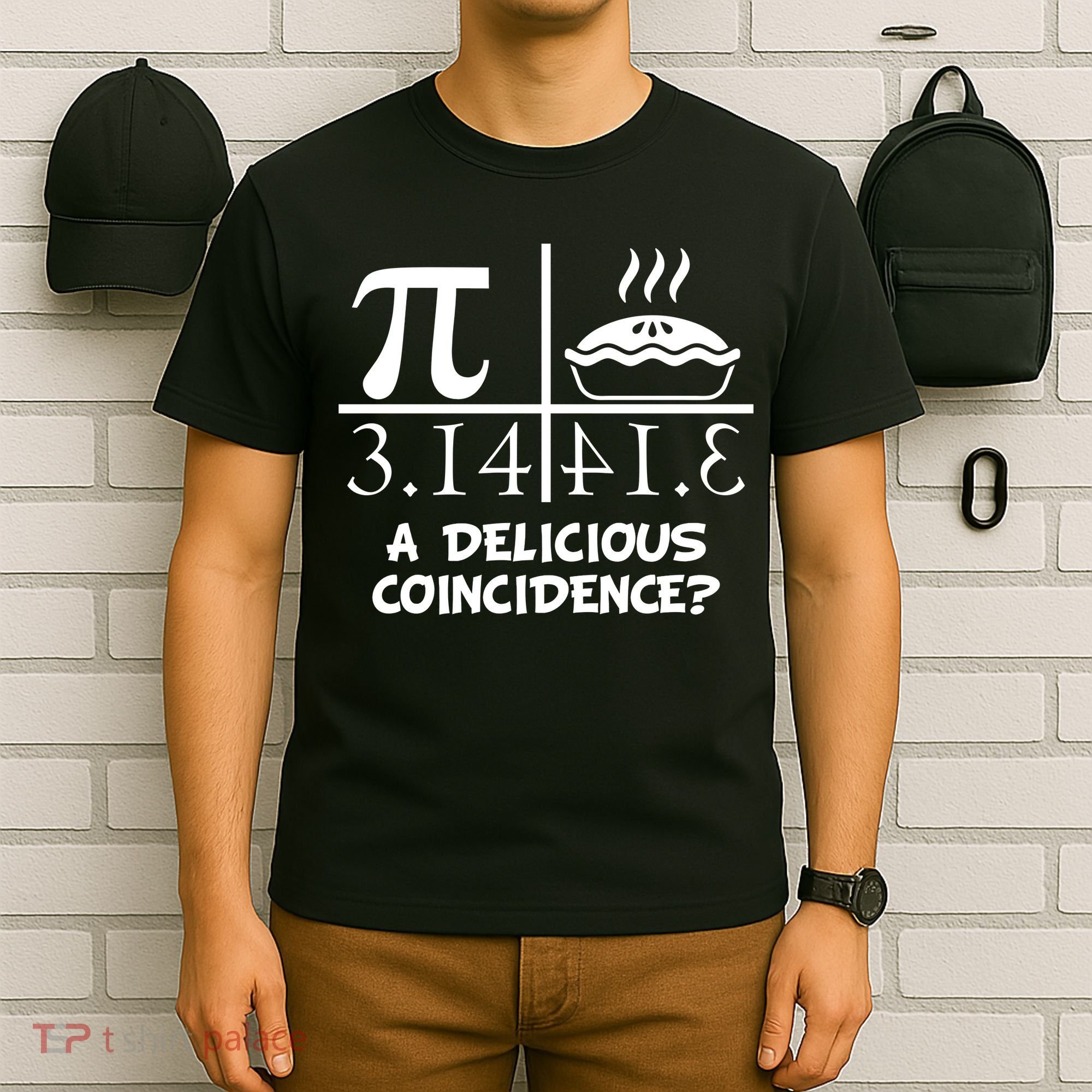 A Delicious Coincidence? Pi Day 3.14 Math Geek T-Shirt