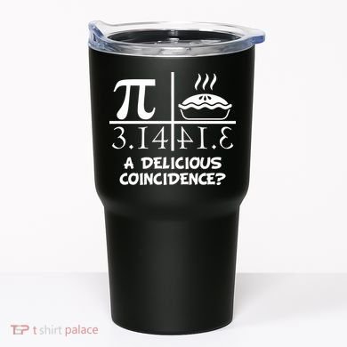 A Delicious Coincidence? Pi Day 3.14 Math Geek Tumbler