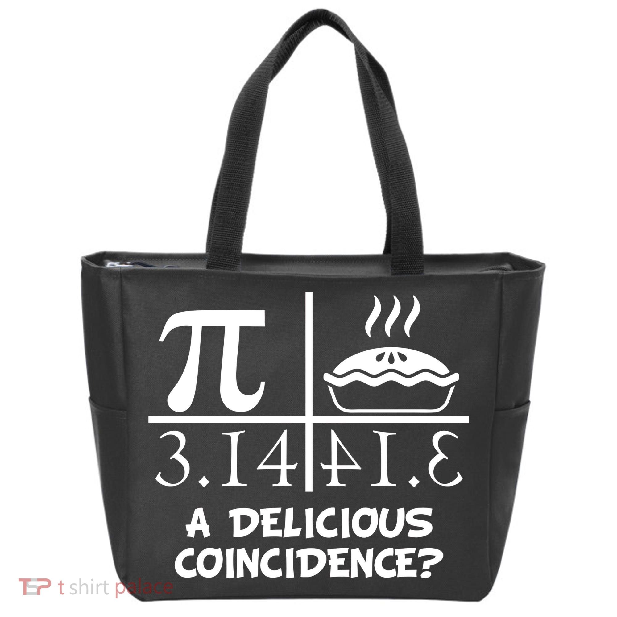 A Delicious Coincidence? Pi Day 3.14 Math Geek Tote Bag