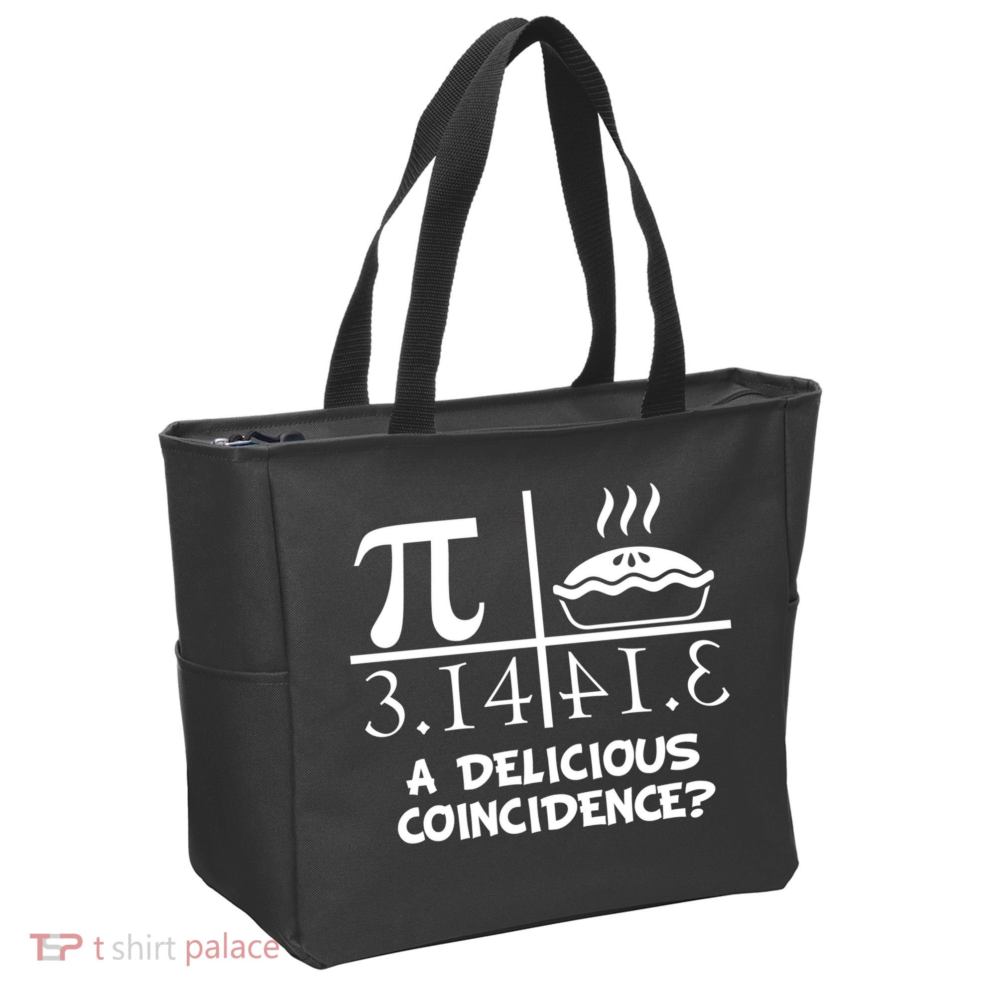 A Delicious Coincidence? Pi Day 3.14 Math Geek Tote Bag